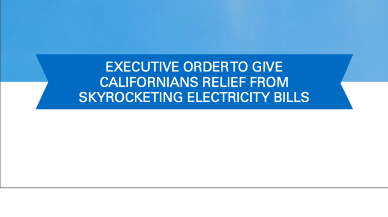 Governor Newsom high electricity rates