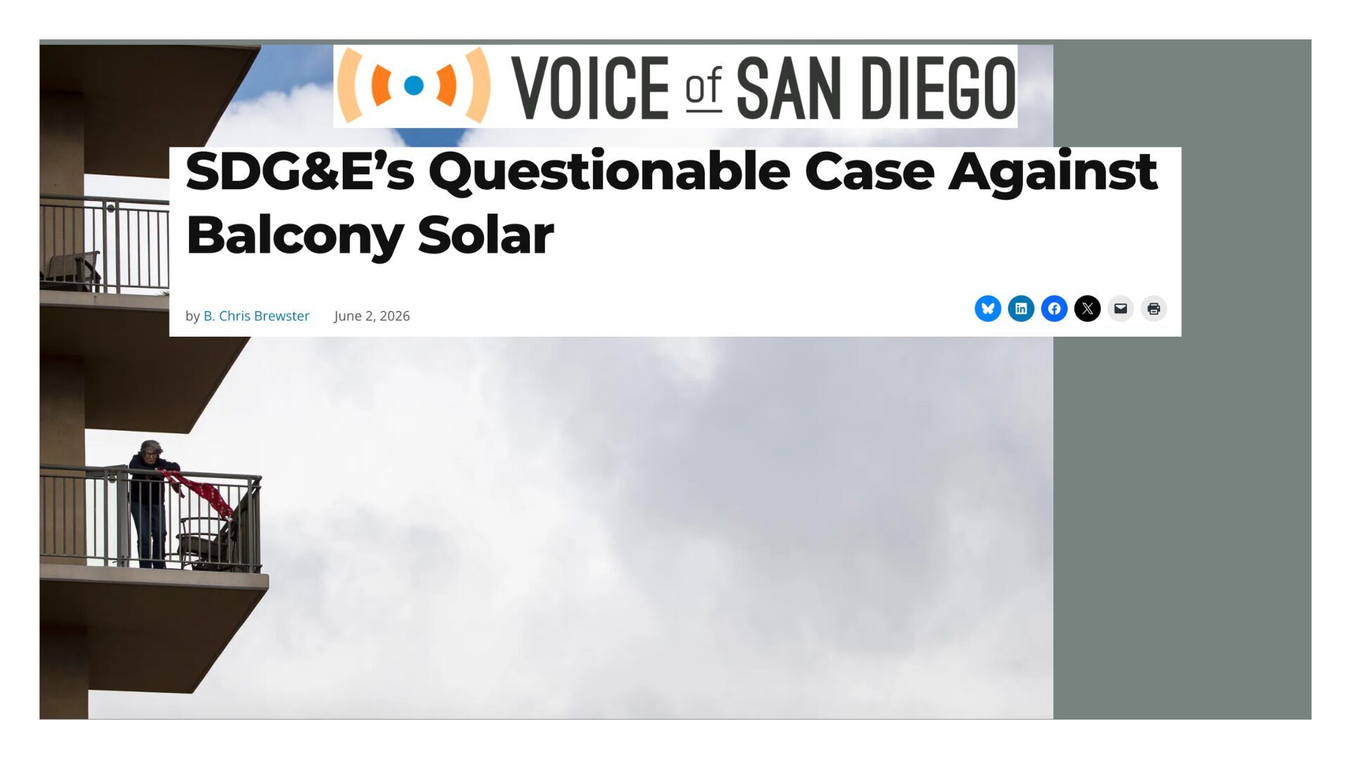 Voice of Sam Diego Plug article